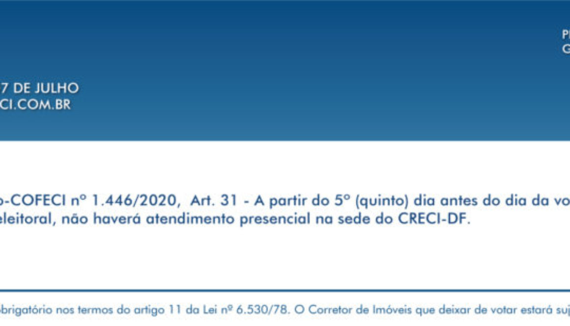 ELEIÇÃO-COFECI-CRECI