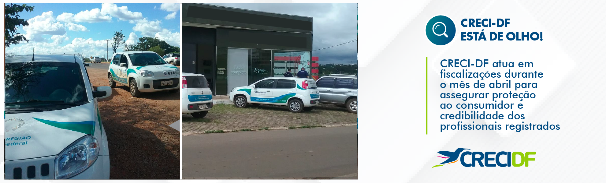 Creci ta Olho Banner