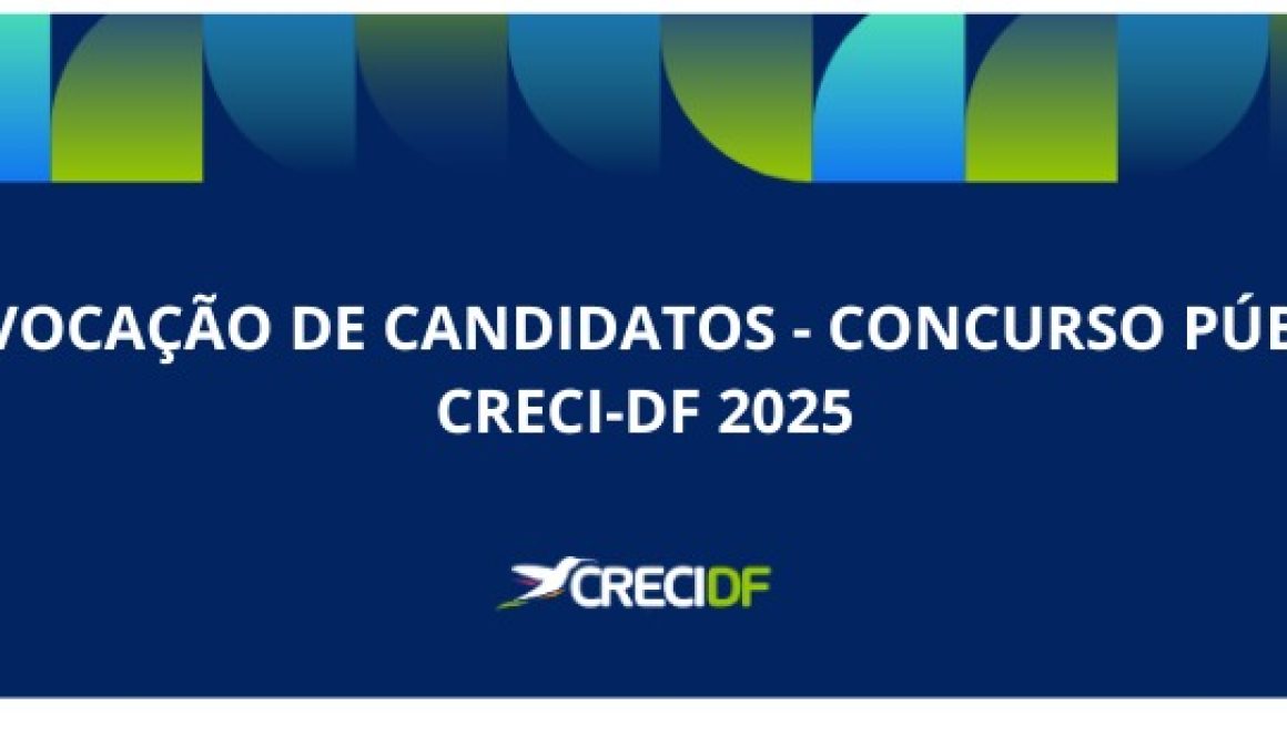 imagem destaque CONVOCAÇÃO DE CANDIDATOS - CONCURSO PÚBLICO CRECI-DF2025